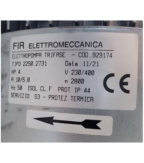 Électropompe de cyclage Fir 2250 lave-vaisselle Colged 929174
