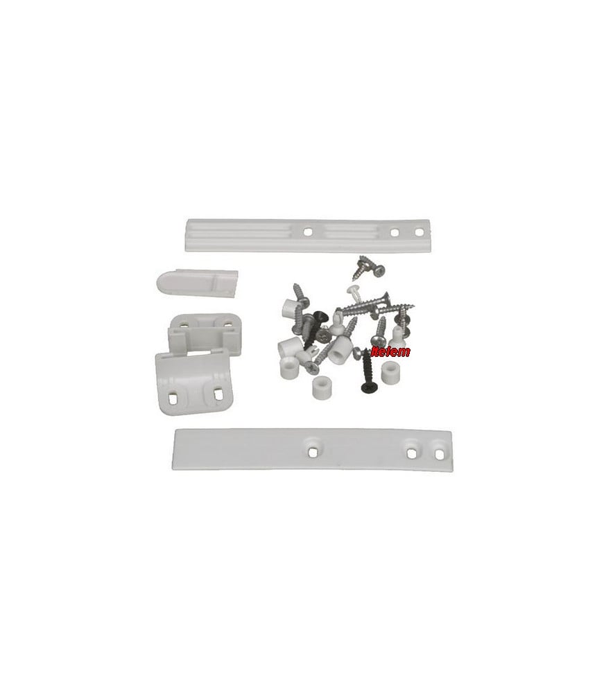 Kit Glissières Pour Porte De Réfrigérateur - Référence C00314618, Marque Générique, Facile à Installer