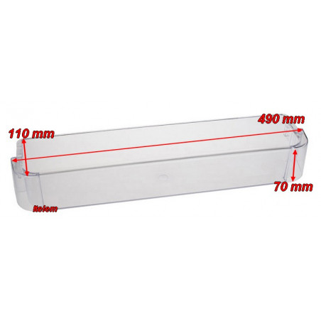 Balconnet de porte réfrigérateur Whirlpool 480132102056