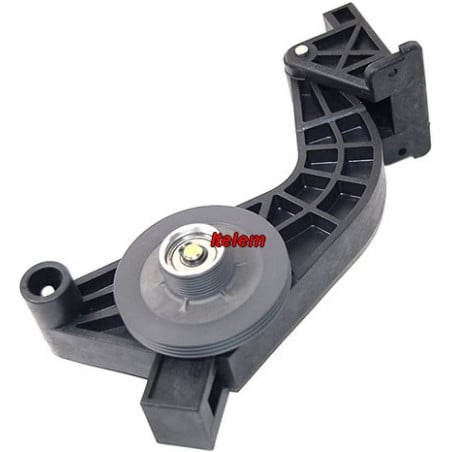 Support et poulie de tension sèche-linge Bosch 00481698