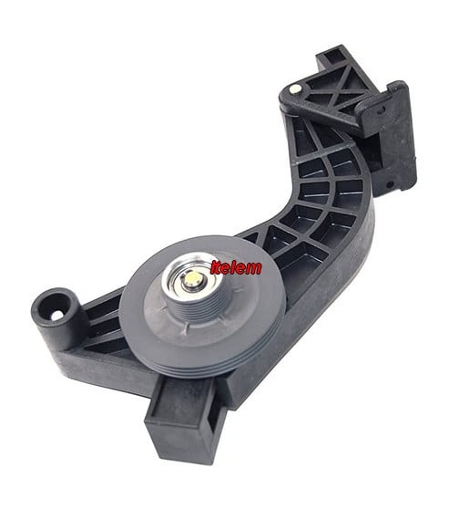Support et poulie de tension sèche-linge Bosch 00481698
