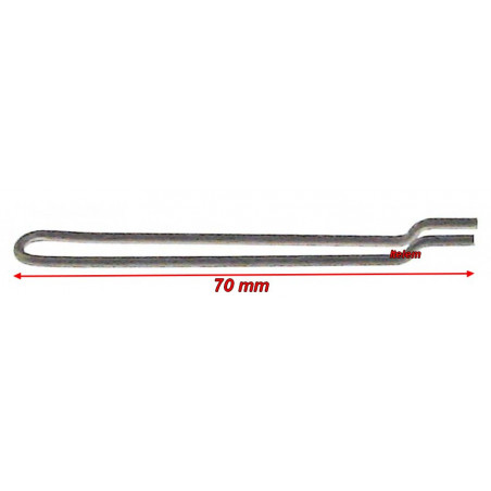 Ressort poignée de porte four Zanussi 055558