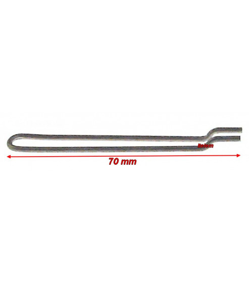 Ressort poignée de porte four Zanussi 055558