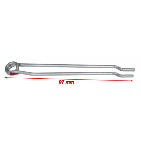 Ressort poignée de porte four Zanussi 054560
