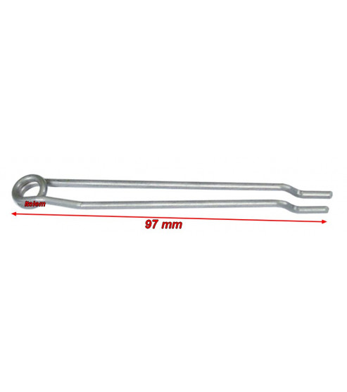 Ressort poignée de porte four Zanussi 054560