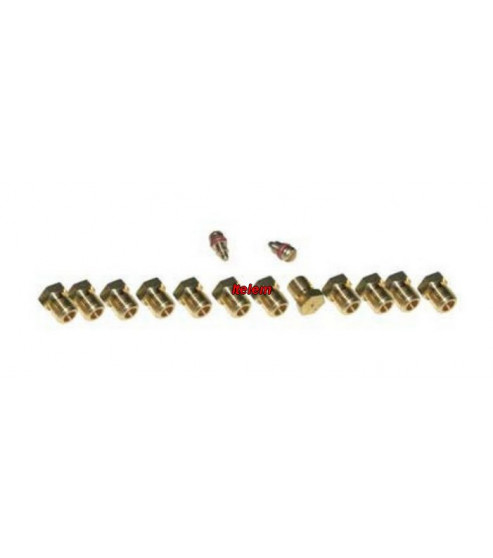 Jeu d'injecteurs gaz butane propane cuisinière Ariston C00039346