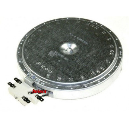 Foyer radiant ego-hilight 1800W plaque de cuisson Brandt 3740636216