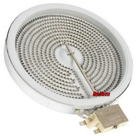 Foyer radiant ego-hilight 1800W plaque de cuisson Electrolux 3740636216