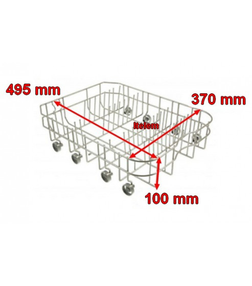 Panier inférieur lave-vaisselle Candy 49025130