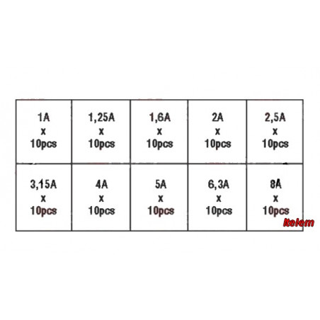 Kit fusible d'alimentation rapide en 6 x 32 mm LF7150436