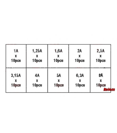 Kit fusible d'alimentation rapide en 6 x 32 mm LF7150436