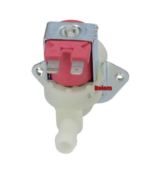Electrovanne une voie 180° lave-vaisselle sortie 12 mm