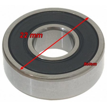 Roulement 22x8x7 mm mixeur Alpeninox 0KL198