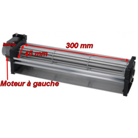 Ventilateur tangentiel Fergas turbine 300 x 45 mm I103500-00