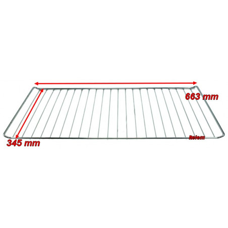 Grille 663 x 345 mm four La Germania 0404136