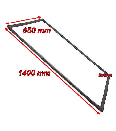 Joint de porte 1400 x 650 mm four Whirlpool  005711
