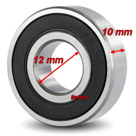 Roulement de palier 32 x 12 x 10 mm lave-vaisselle Dito 0D5346