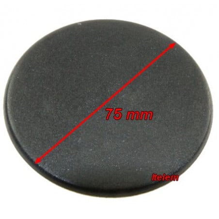 Chapeau de brûleur semi rapide table de cuisson Scholtès C00064919