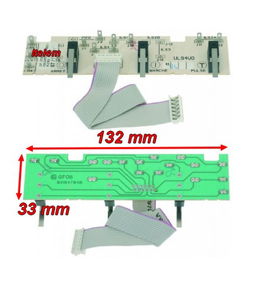Carte électronique commande robot professionnel Robot Coupe 117706