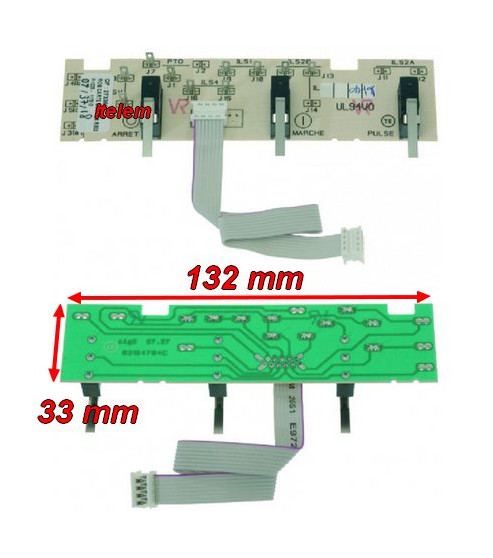 Carte électronique commande robot professionnel Robot Coupe 117813S