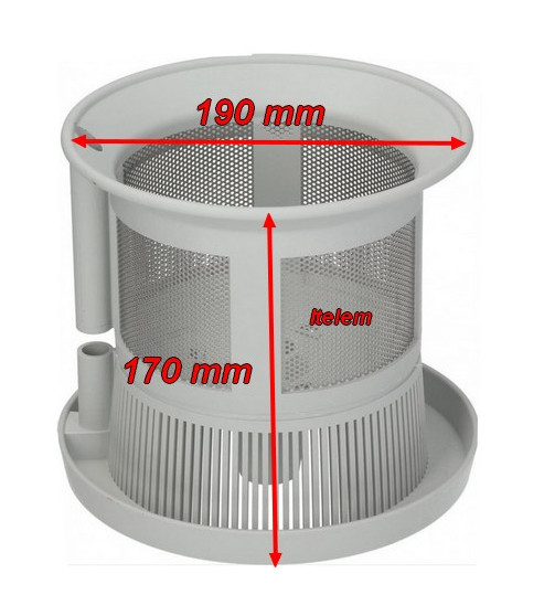 Filtre aspiration complet lave-vaisselle Meiko 9538626