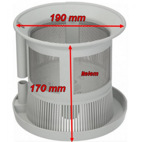 Filtre aspiration complet lave-vaisselle Meiko 9612003