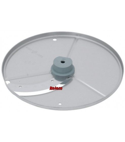 Disque éminceur 2 mm coupe légumes professionnel Robot Coupe 27555