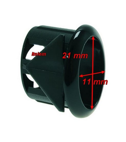 Support de poussoir noir ovale lave-vaisselle Fiamma RST 4.0.000.0503