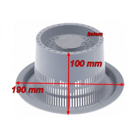 Filtre river toptech lave-vaisselle Angelo Po  511998
