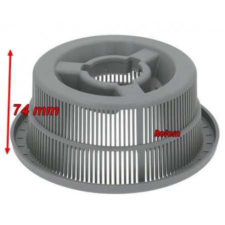 Filtre aspiration pompe lave-vaisselle Zanussi 0L2834