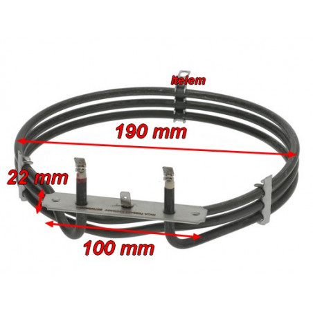Résistance circulaire appareils de cuisson professionnels LF3755674