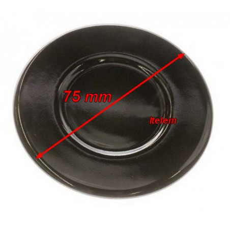 Chapeau de brûleur semi-rapide table de cuisson Candy 42340124