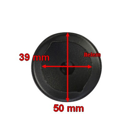 Chapeau de brûleur auxiliaire table de cuisson Miele 03190117