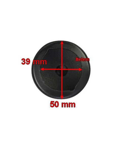 Chapeau de brûleur auxiliaire table de cuisson Miele 03190117