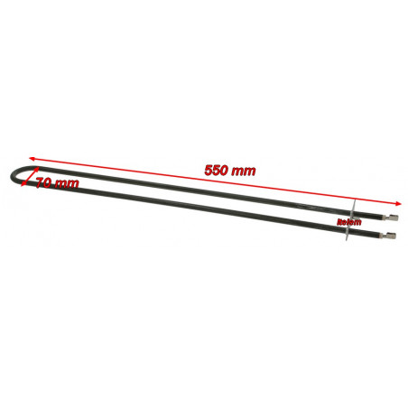 Résistance comptoir fourneau Zanussi 059237