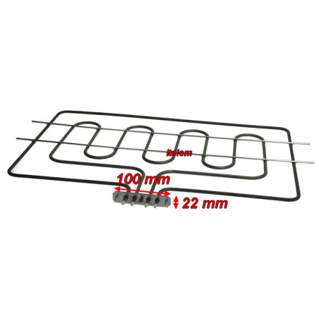 Résistance fourneau Smeg 806890236