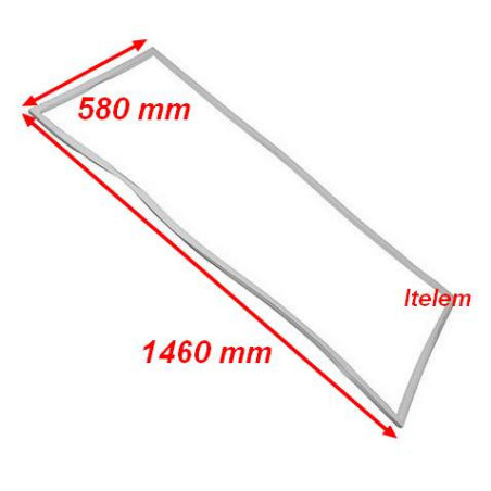 Joint porte congelateur Arthur Martin Electrolux Faure 2248016319