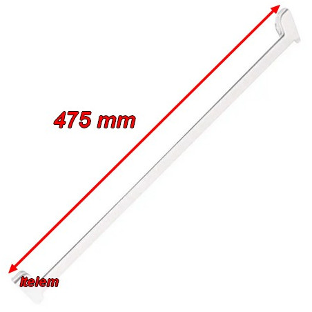 Profil arrière de clayette réfrigérateur Ariston C00119041