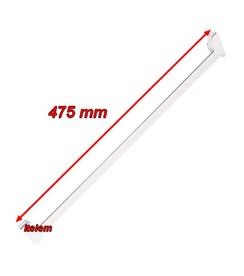 Profil arrière de clayette réfrigérateur Ariston C00119041