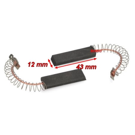 Charbons moteur lave-linge Siemens 00605694