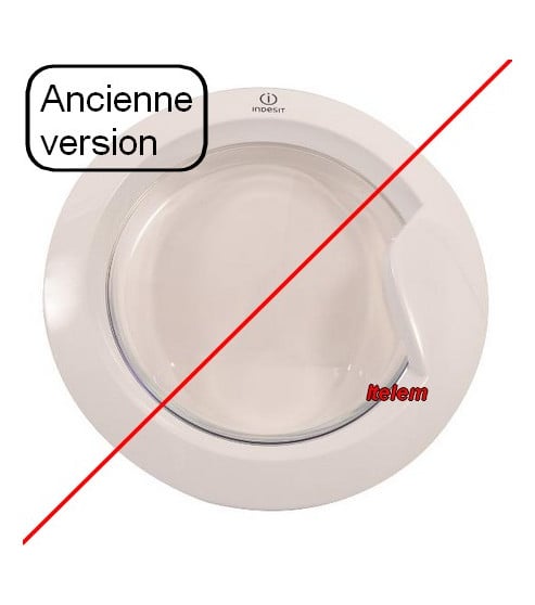 Hublot complet lave-linge Indésit C00271965