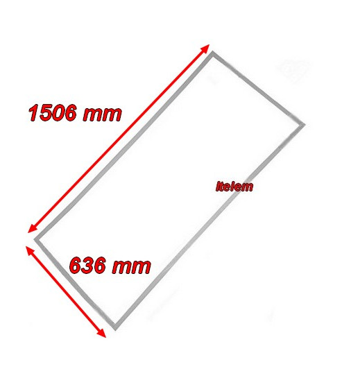 Joint de porte 1506 x 636 mm tour réfrigérée Coreco