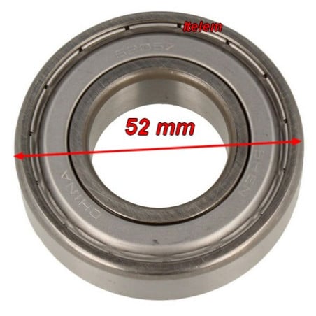 Roulement de palier 25 x 52 x 15 mm lave-linge Samsung 6601-000176