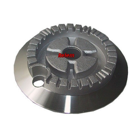 Couronne brûleur semi-rapide plaque de cuisson Whirlpool 481936078395