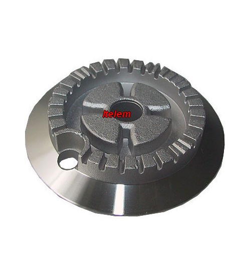 Couronne brûleur semi-rapide plaque de cuisson Whirlpool 481936078395