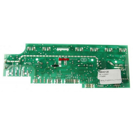 Module électronique lave-vaisselle Candy 49043126