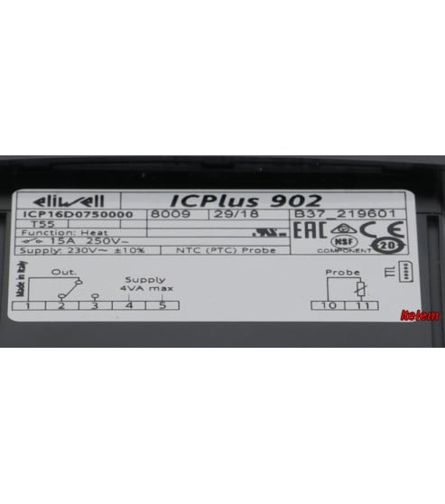 Régulateur chambre froide Eliwell ICP16D0750000