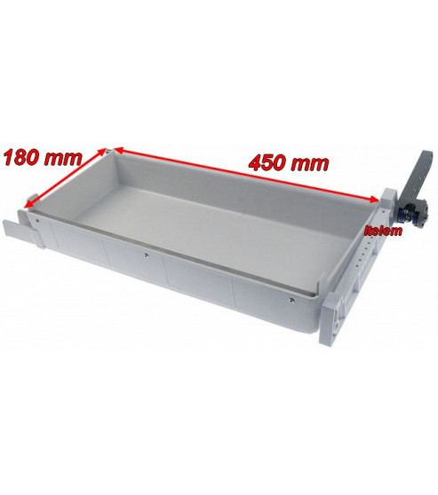 Bac à glaçons 180x450 mm machine à glaçons Icematic 81400154