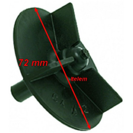 Turbine pompe AP 903DX Alba pumps 72 mm lave-vaisselle Teikos