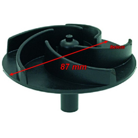 Turbine pompe AP1010 Alba pumps 87 mm lave-vaisselle Angelo Po 36G1460